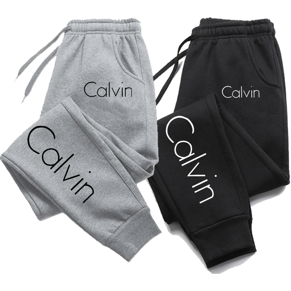 Casual Printed Sports Running Trousers Men Women